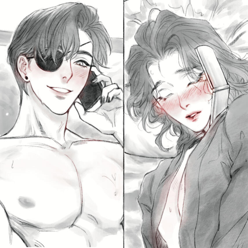 By crocodeadline for &quot;I Can Hear You Blushing.&quot;