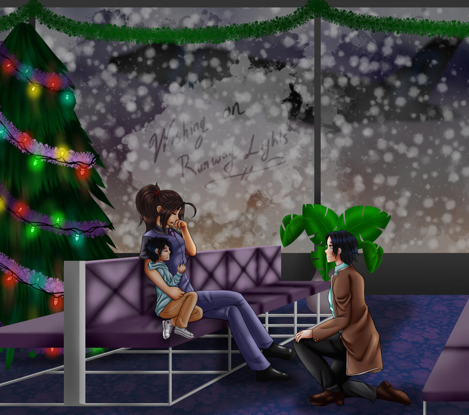 By MuseyWrites for "Wishing On Runway Lights.